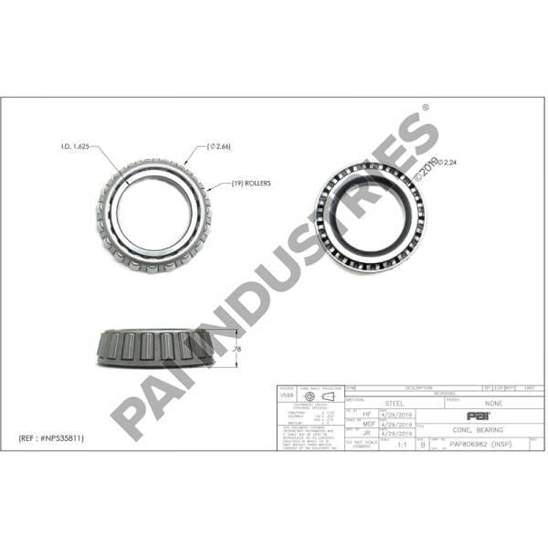 Cone Bearing, 89KB22