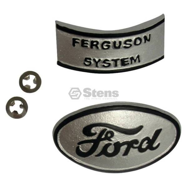 Ford New Holland Hood Emblem, 1111-6552