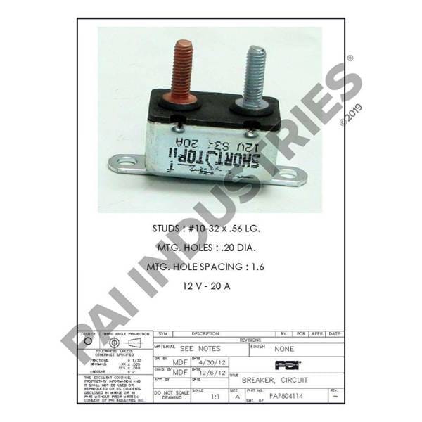 Mack Fuse, 91MR124