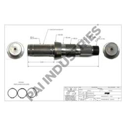 Mack Mainshaft, 601KC439P2
