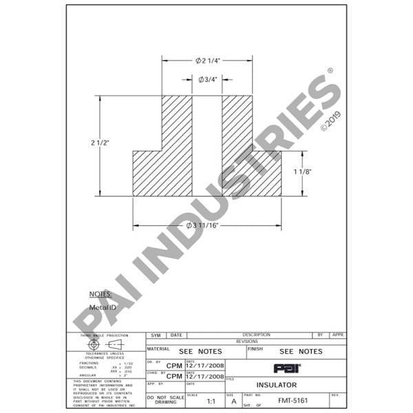 Mack Radiator Insulator, 20QL231P7