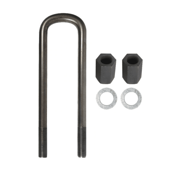 Mack Semi-Round U Bolt Kit, 7QK3148P5