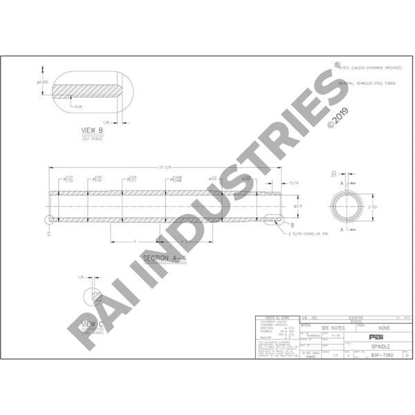Mack Spindle, 22QF436
