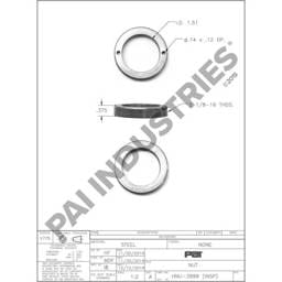 Mack Spanner Nut, 8148-2411521