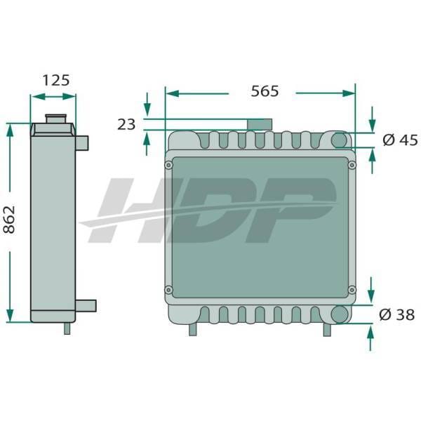 Fiat Radiator, 74717145 thumbnail 2
