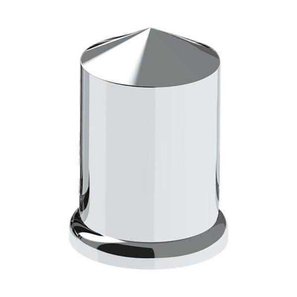 1-1/2" x 3" Chrome Plastic Pointed Nut Covers - Push-On (Color Box of 60), 10011CB thumbnail 2