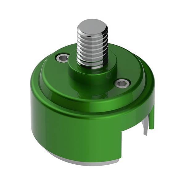 1/2"-13 Thread-On Shift Knob Mounting Adapter For Eaton Fuller Style 13/15/18 Shifter - Emerald Green (Bulk), 70882B
