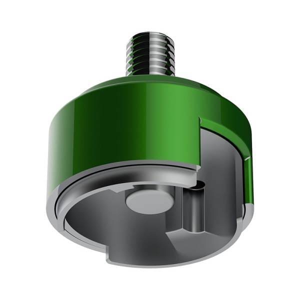 1/2"-13 Thread-On Shift Knob Mounting Adapter For Eaton Fuller Style 13/15/18 Shifter - Emerald Green (Bulk), 70882B thumbnail 3