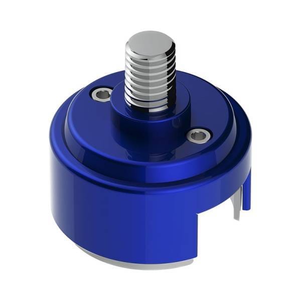 1/2"-13 Thread-On Shift Knob Mounting Adapter For Eaton Fuller Style 13/15/18 Shifter - Indigo Blue (Bulk), 70881B