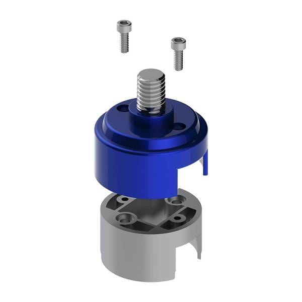 1/2"-13 Thread-On Shift Knob Mounting Adapter For Eaton Fuller Style 13/15/18 Shifter - Indigo Blue (Bulk), 70881B thumbnail 4