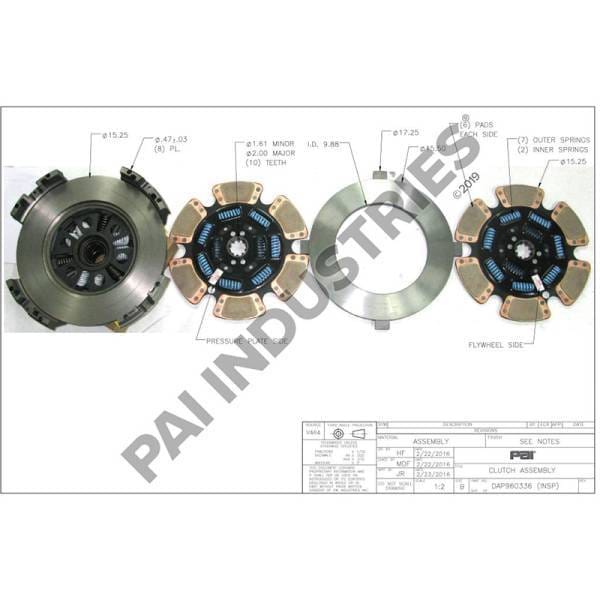 Dana Clutch Assembly, 209701-92