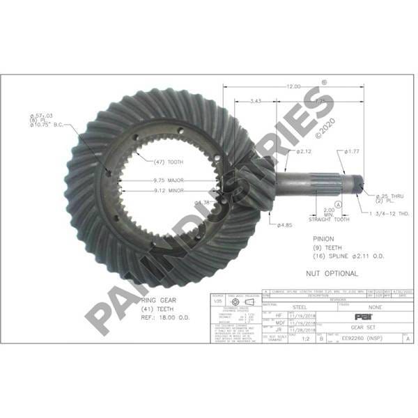 Eaton Gear Set, 95586