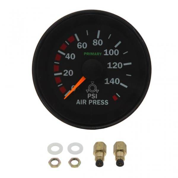 Mack Dual Air Pressure Gauge, 7MT261M