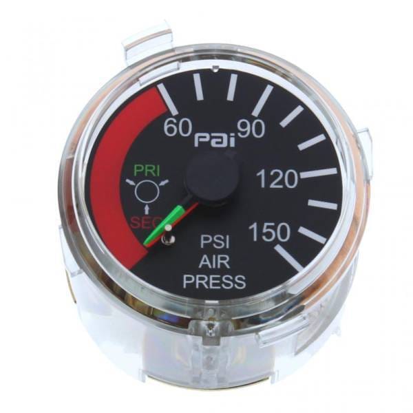 Mack Dual Air Pressure Gauge, 7MT253M