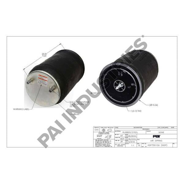 Hendrickson Air Spring, S-23612