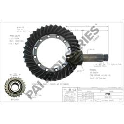 Rockwell Gear Kit, A-35808-23