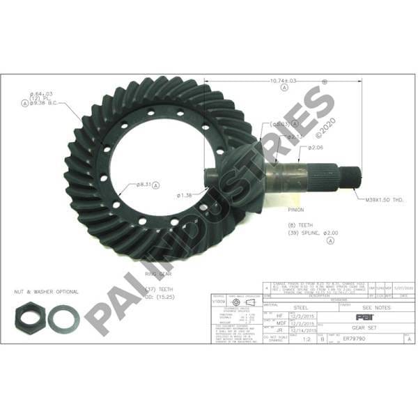 Rockwell Gear Set, B-41268