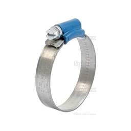 Hose Clamp, Min Diameter 1 1/2, Max Diameter 2", S.4330
