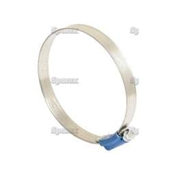 Hose Clamp, Min Diameter 3", Max Diameter 3 3/4", S.4333