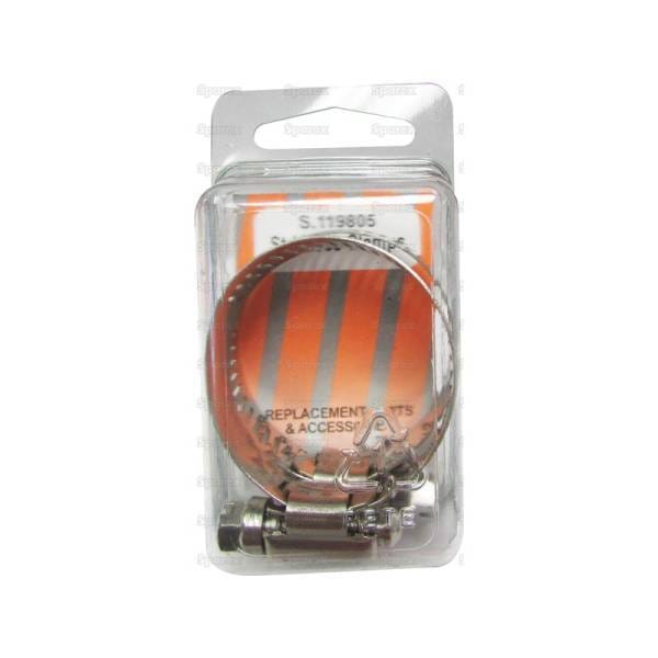 Hose Clamp, Min Diameter 3/4", Max Diameter 1 1/2, S.119805