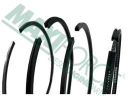 Perkins Piston Ring Set, 1 cylinder set, 41158008