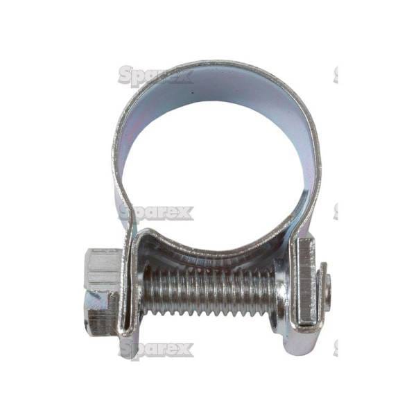 Mini Hose Clamp, Min Diameter 5/16", Max Diameter 25/64", S.11468