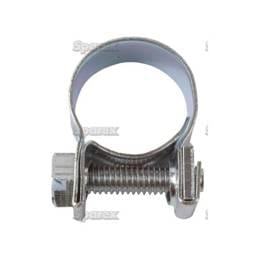 Mini Hose Clamp, Min Diameter 1/2, Max Diameter 5/8, S.11474